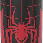 Zak Designs Minecraft Water Bottle for Travel and At Home, 19 oz Vacuum Insulated Stainless Steel with Locking Spout Cover, Built-In Carrying Loop, Leak-Proof Design (Creeper)