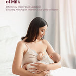 Momcozy Breast Milk Collector, Large Capacity for High Milk Supply 3oz 2pcs | Milk Collectors for Breastfeeding, Reusable Soft Silicone Breast Shells ,Passive Milk Collection, Reusable Silicone Shell