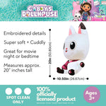 DreamWorks Gabby's Dollhouse Pandy Paws Bedding Super Soft Cozy Cuddle Pillow Buddy, (Officially Licensed Product) By Franco