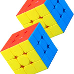CFMOUR Speed Cube 3x3x3 - Moyu Meilong 3C, Smooth Turning Stickerless Magic Cube Puzzle Brain Toy