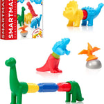 SmartMax My First Safari Animals STEM Magnetic Discovery Building Set with Soft Animals for Ages 1-5