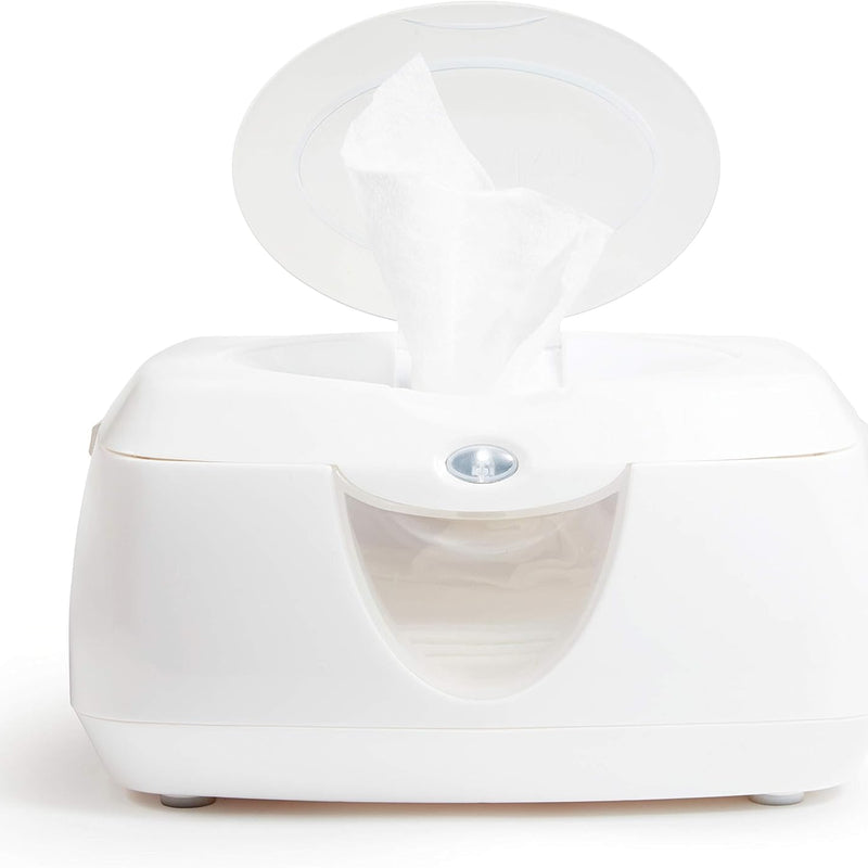 Munchkin Warm Glow Baby Wipe Warmer with Nightlight, White