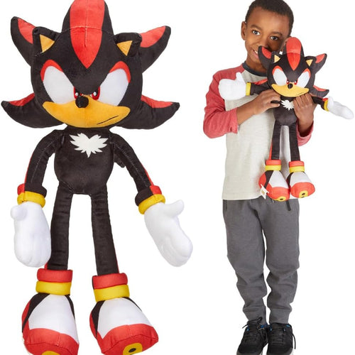 Sonic Shadow The Hedgehog Anime Kids Bedding Super Soft Plush Cuddle Pillow Buddy, One Size, (Officially Licensed Product)