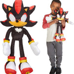 Sonic Shadow The Hedgehog Anime Kids Bedding Super Soft Plush Cuddle Pillow Buddy, One Size, (Officially Licensed Product)