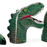 AQKILO Dinosaur Finger Puppet, Tiny Hands Theater Prop, Funny Gag Gift for White Elephant, Easter Basket Swaps, Adults and Kids