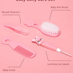 Baby Healthcare and Grooming Kit, Electric Safety Nail Trimmer Baby Nursery Kit, Newborn Care Kits with Hair Brush Comb for Newborn Infant Toddlers Baby Boys Girls Kids, Baby Shower Gifts