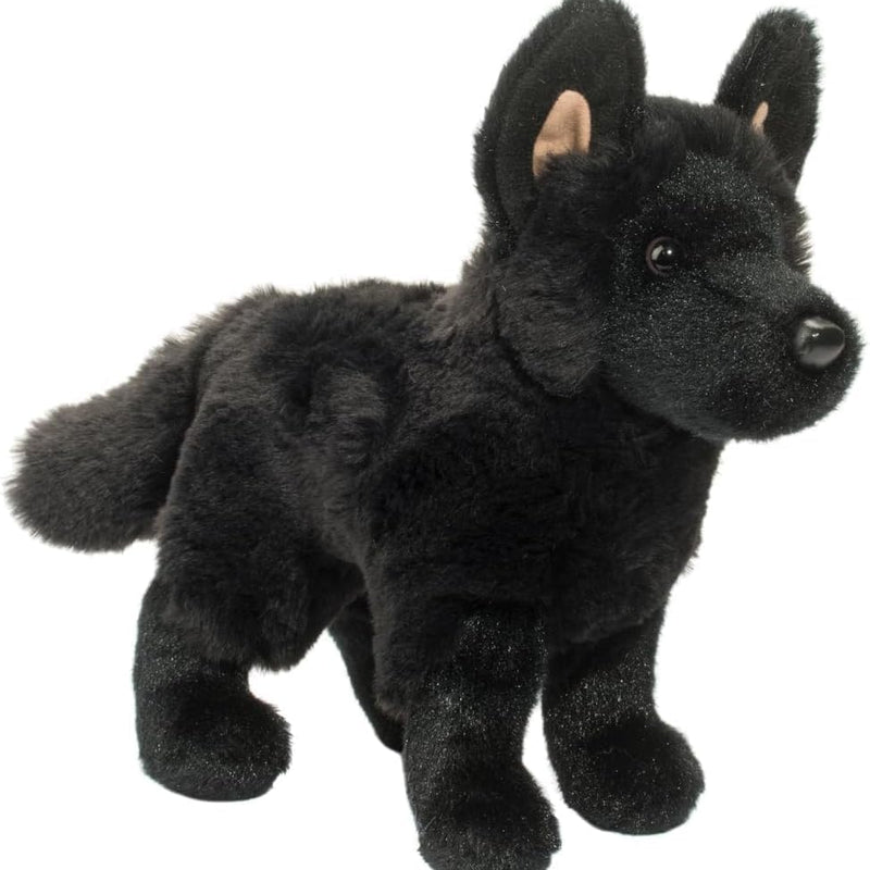 Douglas Harko Black German Shepherd Dog Plush Stuffed Animal