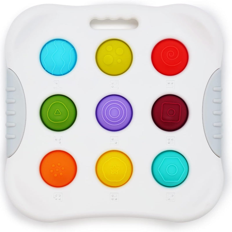 LiKee Fidget Popper Sensory Toy, 10+ Months, Christmas Stuffers, Push and Popping Airplane Car Travel Toy