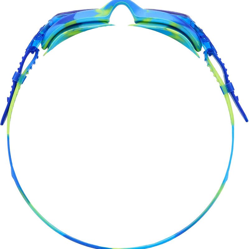 TYR Kids' Swimple Goggles - Colorful Swim Goggles for Beginners | Comfy Youth Unibody Fit | Advanced Anti-Fog UV Eye Protection | Safe No-Leak Silicone Gaskets | Quick-Adjust Release Button