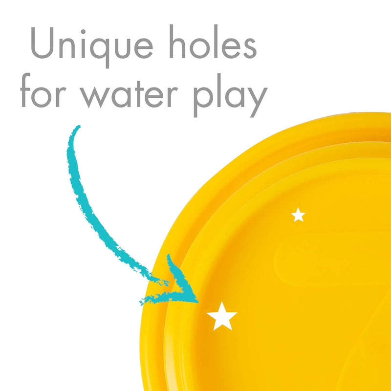 The First Years Stack & Count Stacking Cups: Colorful Baby Bath Toys for Learning and Fun