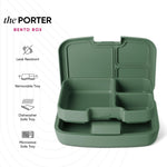 Simple Modern Marvel Porter Bento Lunch Box | BPA Free, Leak-Resistant, Dishwasher Safe | Lunch Container for Girls, Boys, Toddlers, Kids | 3 Compartments, Spidey Kid