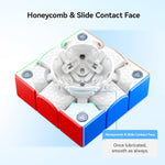 gan 356 me, 3x3 magnetic speed cube with 48 magnets, 12 tension settings, ideal for kids and adults