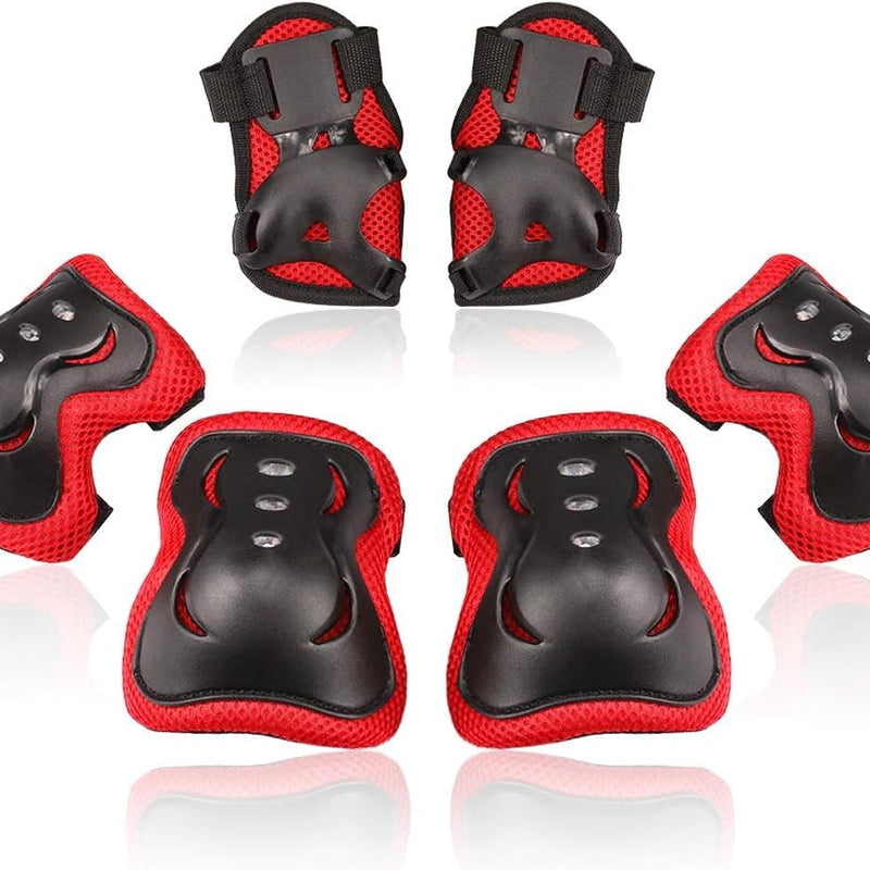 BOSONER Kids/Youth Knee Pad Elbow Pads Guards Protective Gear Set, Multifunctional, Adjustable, Comfortable, Lightweight