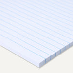Amazon Basics Wide Ruled Loose Leaf Paper, 10.5" x 8", 150 Sheets, No Binding, White, 1-Pack