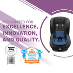 Lynmark® Potty Training Car Seat Protector Cover - Pee Protector, 1 Pk Navy | Waterproof Piddle Pads for Toddlers & Baby Universal Carseat - Washable Liner Mat for Spills, Nappy Leaks, Accidents