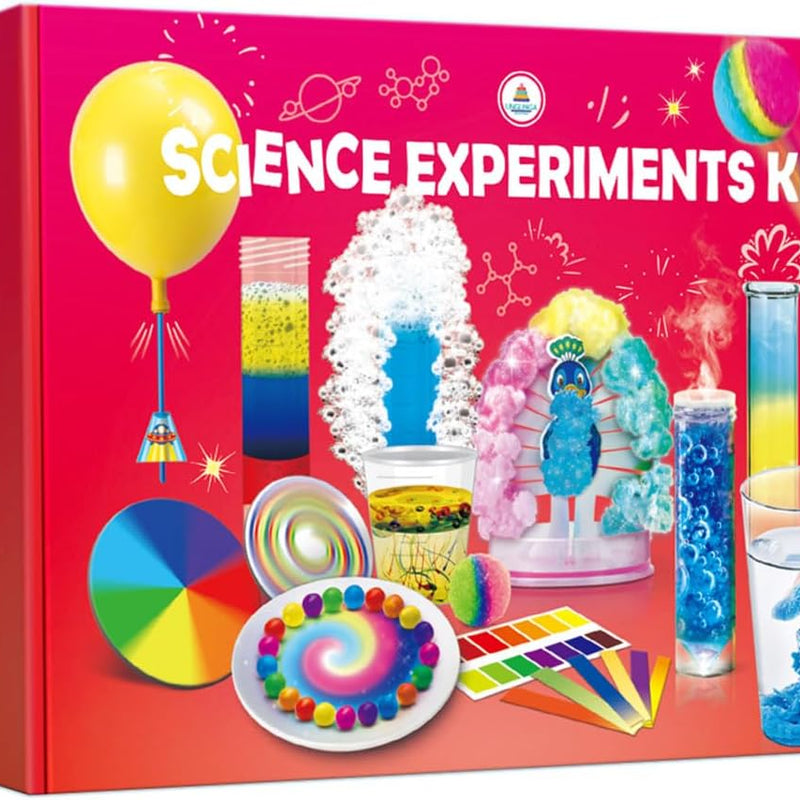 UNGLINGA Chemistry Science Kit for Kids, 40+ Experiments, Educational Toy Gift for Boys and Girls STEM Learning Toy