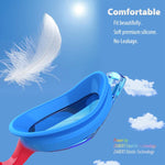 K20 Swimming Goggles for Kids Girls Boys Age 3-10 Years Old, Anti-fog 100% UV Protection with Travel Bag
