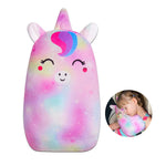 FIODAY Car Seat Belt Covers for Kids Unicorn Seat Belt Pillow | Soft Seat Belt Cushion Adjust Seat Strap Pillow Head Neck Support for Children Boys Girls Travel