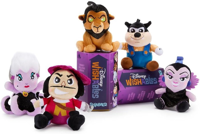 Disney Store Official Cars Wishables Shimmer Series - Disney Blind Box Plush - 5 Inch Mystery Toys with Detailed Micro Plush Sculpting, Embroidered Stars & Accents (Contains 1 Mystery Plushy)