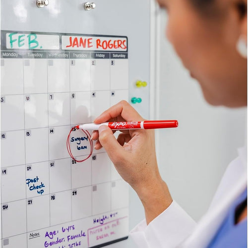 EXPO Dry Erase Markers, Low Odor Ink, Assorted Colors, Fine Tip, 36 Count - Whiteboard, Calendar, Organization, Essential Supplies for Office, School, Classroom, Teachers