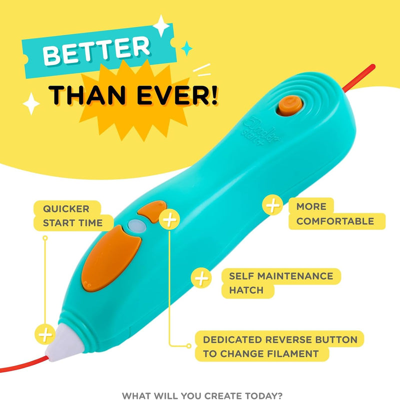 3Doodler Start+ Essentials 3D Pen Set for Kids, Easy to Use, Learn from Home, Educational STEM Toy