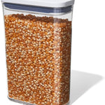 OXO Good Grips POP Container, Airtight Food Storage for Pantry, 1.7 Qt | Airtight Container for Coffee Beans, Sugar, Rice, One-Push Lid, Stackable, Dishwasher Safe, Rectangle Shape