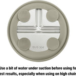 PandaEar 8PCS Baby Feeding Set | Stainless Steel Suction Plates and Bowls with Silicone Fork and Spoon Utensils | Baby Led Weaning Tableware for Toddlers & Kids (Tan & Walnut)