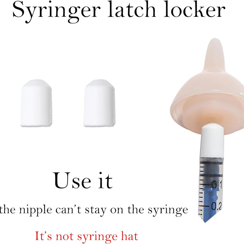 Doggiema Feeding Nipple and Syringes, Puppy Kitten Nipple Feeder Kit | for neonatal kittens, kitten bottle feeding kit,kitten nursing kit,syringe for feeding, nipples for feeding