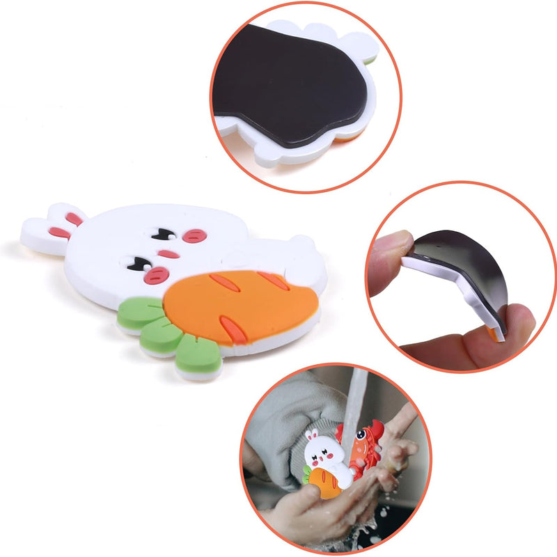 SUPINEEDO Refrigerator Magnets for Kids, Cute Farm Animals Fridge Magnets, Educational Toddler Gift
