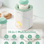 Momcozy Baby Bottle Warmer for Breast Milk, Fullest Nutrients Preserved | Fast & Even Heat, Night Light for Nighttime Breastfeeding, One-Touch Easy Use, Newborn Essentials Supplies Gift for Mom