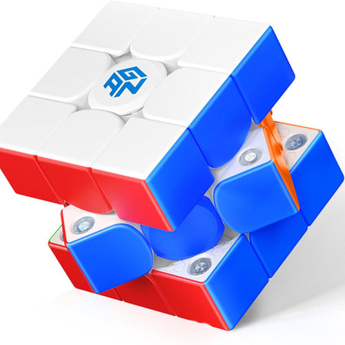 gan 356 me, 3x3 magnetic speed cube with 48 magnets, 12 tension settings, ideal for kids and adults