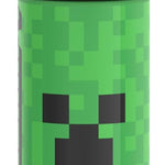 THERMOS FUNTAINER Water Bottle with Spout, 16oz, Minecraft | Kids Stainless Steel Insulated Water Bottle, Keeps Drinks Cold Longer for School & Play, BPA-Free