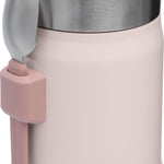 STANLEY Classic Food Jar and Spork | Vacuum Insulated Food Container | Wide Mouth Screw On Lid | Packable for Travel | Stainless Steel with Leakproof Lid | BPA-Free
