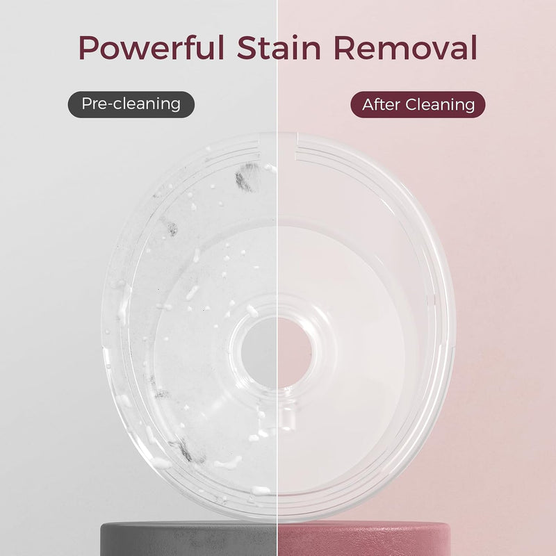 Momcozy Electric Breast Pump Cleaning Spray, Milk Fat Removal, 8.5 Fl Oz | Purely Clean, Natural Grapefruit Scent, Spray for Pump or Accessories, and other Baby Products, Not a Lubricant
