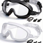 Kids Swimming Goggles 2 Pack, Anti Fog&UV Swim Goggles for Boys Girls, No Leak Pool Beach Essentials for kid 3-14