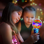 ArtCreativity Spinning Light Up Toy Wand – LED Magic Ball for Kids with Autism-Friendly Design and Party Favors