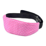 Head Support for Stroller Car Seat - Head Band Strap Headrest for Sleeping Traveling for Toddler Kids Children Child Baby Infant | Breathable Cotton, Adjustable Buckle Head Strap; Machine Washable; Road Trips and Travel Accessory for Toddler and Kids