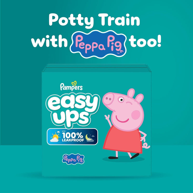 Pampers Training Pants - Easy Ups Boys & Girls Bluey - Size 2T-3T, 140 Count, Children's Potty Underwear (Packaging May Vary)