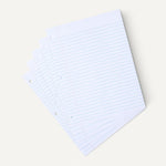 Amazon Basics Wide Ruled Loose Leaf Paper, 10.5" x 8", 150 Sheets, No Binding, White, 1-Pack