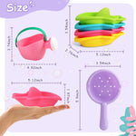 Baby Bath Toys, Mold Free Bath Toys Toddlers 2-4 | Stacking Boat Sensory Water Table Toys and Toddler Pool Toys as Gifts for Boys and Girls Ages 1-3