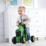 John Deere sit 'n scoot tractor for kids 18 months and up, green, 3-wheel ride on toy