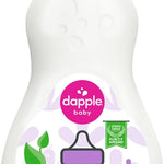 Dapple Baby Travel Cleaning Kit - 5 Piece- Baby Bottle & Dish Soap, Bottle Brushes, and Drying Rack - Newborn Essentials