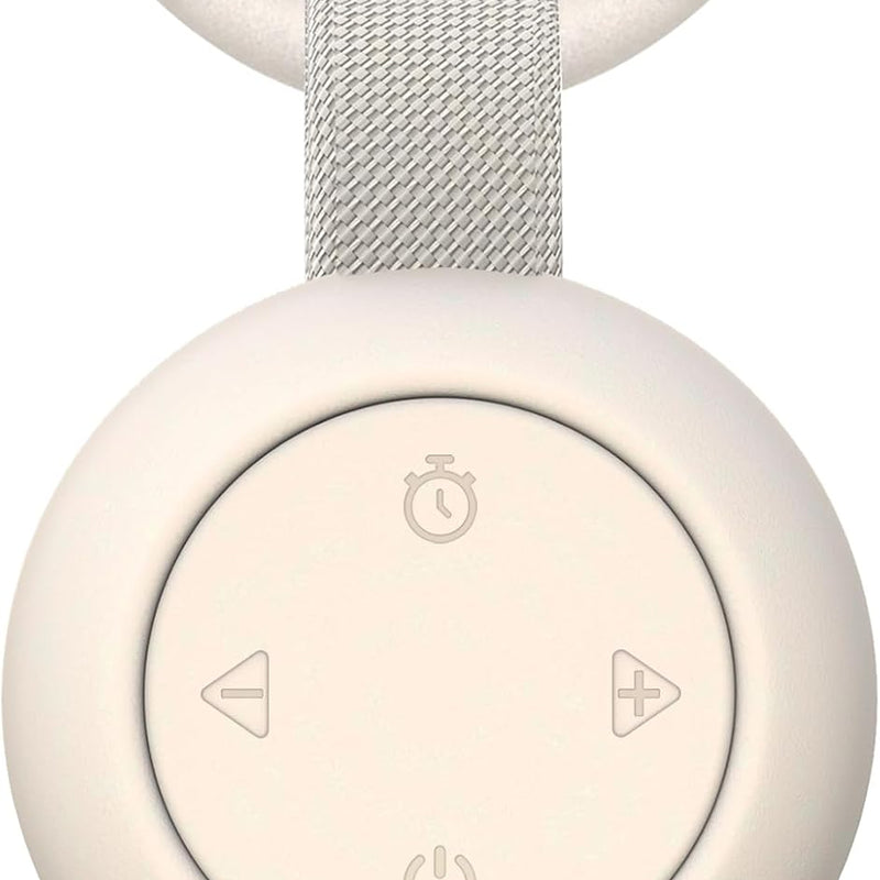 Portable Baby Sound Machine & Essentials for Babies & Kids-Putty | White Noise Machine[Timer Function][20 Soothing Sounds][15 Hours Battery Life]Travel,Registry,Gifts,Clips on Baby Stroller