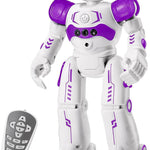 KingsDragon RC Robot, Programmable Remote Control Smart Robot for Kids, Ages 3-8, Gesture Control, LED Lights
