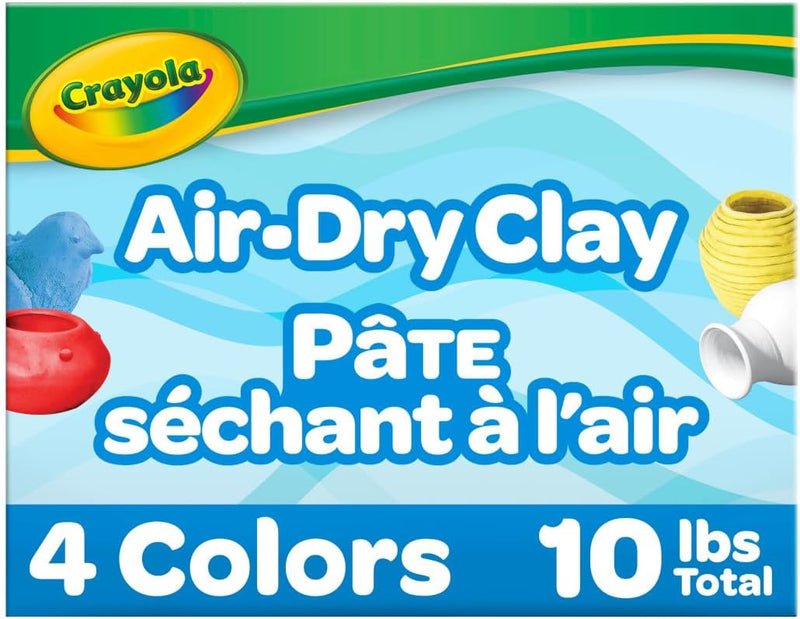 crayola-air-dry-clay-white-25lbs-bulk-modeling-clay-for-kids-no-bake