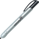 BIC Intensity Retractable Permanent Markers, Fine Bullet Tip, Black, 12-Count Pack, Permanent Markers for Teachers and Office Supplies