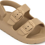 ChayChax Toddler Boys Girls Double Buckle Sandals Children's Adjustable Back Strap Water Sandal