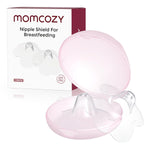 Momcozy Nipple Shields for Breastfeeding Newborn, Flower Shaped(1, 24mm) | BPA/BPS-Free, Super-Soft & Portable Carry Case Included