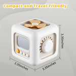 6-in-1 Busy Cube Toy for 1 Year Old Boy, Montessori Toys with Sensory Learning