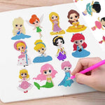 Diamond Art Kits for Kids & Girls & Boys, Arts & Crafts for Kids Ages 4-8,Craft Kits for Ages 8-12, Mosaics Bead Art,Painting Kits,Princess Gem Art Kits for Grils Boy Birthday Party Gift Toy